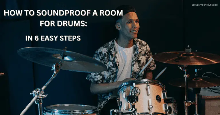 How to Soundproof a Room for Drums