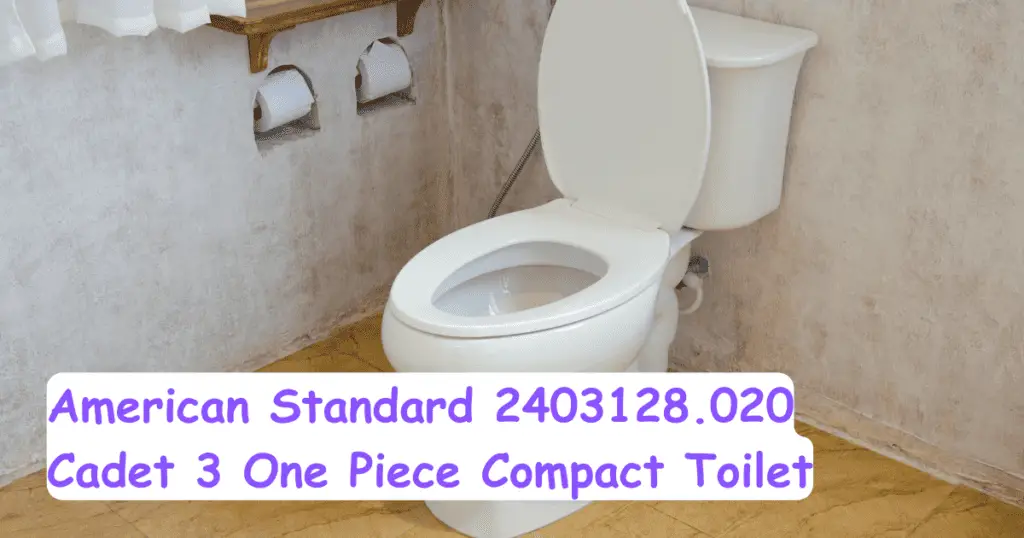 American Standard 2403128.020 Cadet 3 One Piece Compact Toilet
