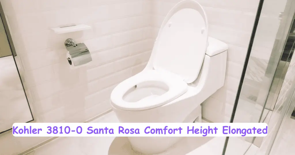 Kohler 3810-0 Santa Rosa Comfort Height Elongated